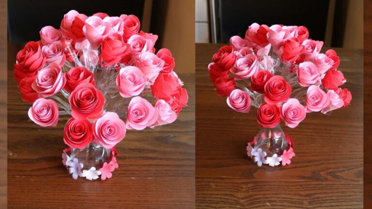 Cette astuce incroyable transforme vos bouteilles en plastique en magnifiques vases…