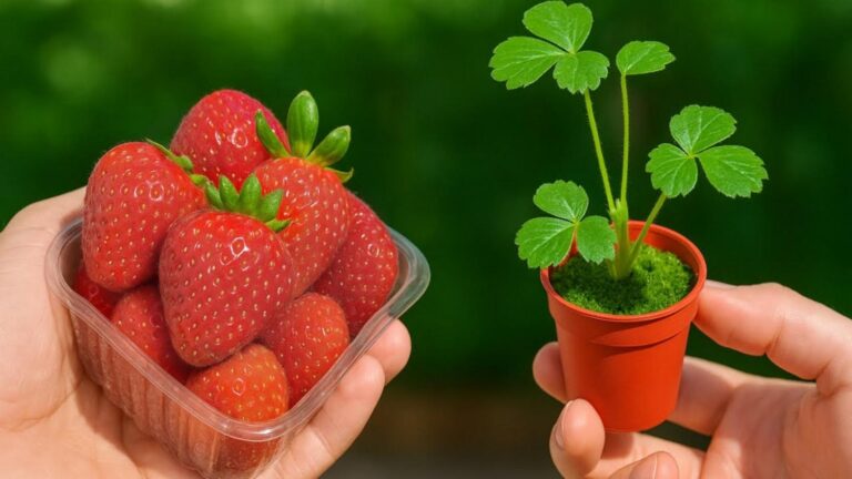 Cette méthode surprenante pour cultiver des fraises chez soi va changer votre été…