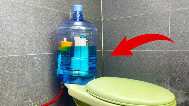Avec cette technique astucieuse, transformez vos bouteilles vides en douches écolo…