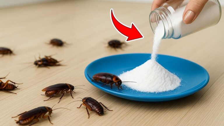Une vieille astuce avec du gingembre élimine les cafards pour de bon…