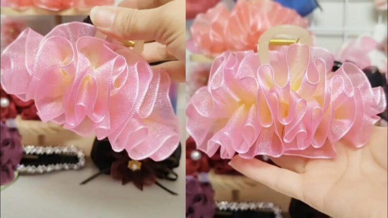 Une idée toute simple pour transformer vos chignons avec ce clip élégant…