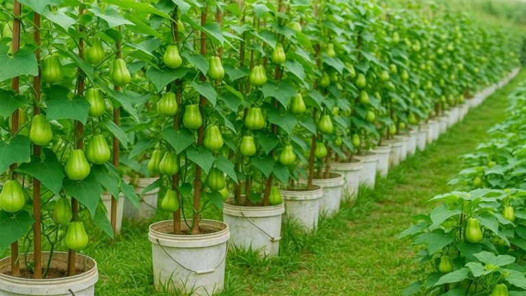 Cette méthode surprenante transforme votre chayote en une serre d&rsquo;abondance…