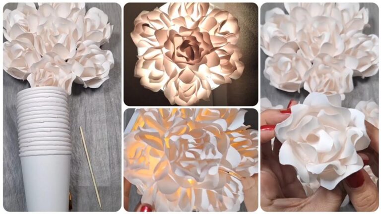 Cette méthode géniale transforme un simple gobelet en chef-d&rsquo;œuvre décoratif…