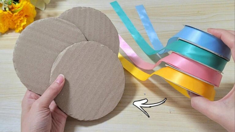 Transformez du carton et un ruban en déco maison étonnante… Découvrez la magie du DIY !