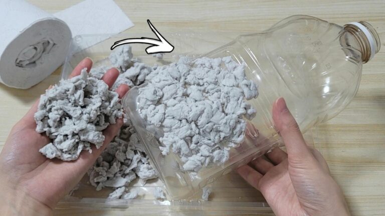 Cette astuce de recyclage transforme des rouleaux de papier toilette en un rangement stylé…