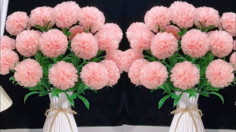 Cette astuce surprenante transforme vos chutes de ruban en magnifiques fleurs en un rien de temps…