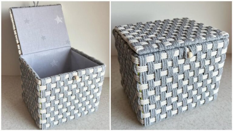 Une vieille astuce pour transformer une boîte en objet décoratif incroyable…