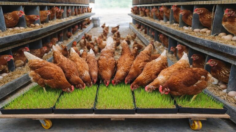 Cette méthode simple transforme du riz en une nourriture nutritive pour des poules en pleine forme…