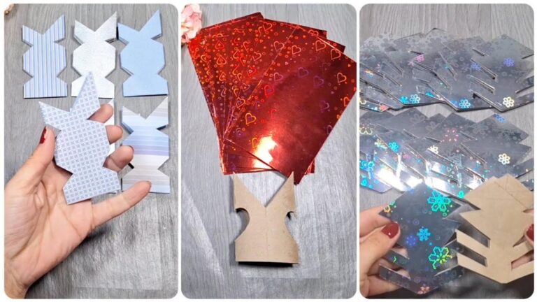 Cette astuce inédite transforme de simples morceaux de papier en magnifiques flocons…