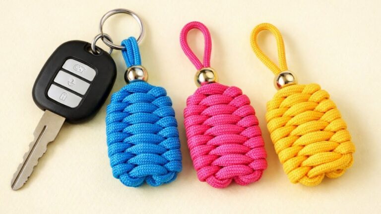 5 idées de nœuds DIY pour des porte-clés tendance cette année !