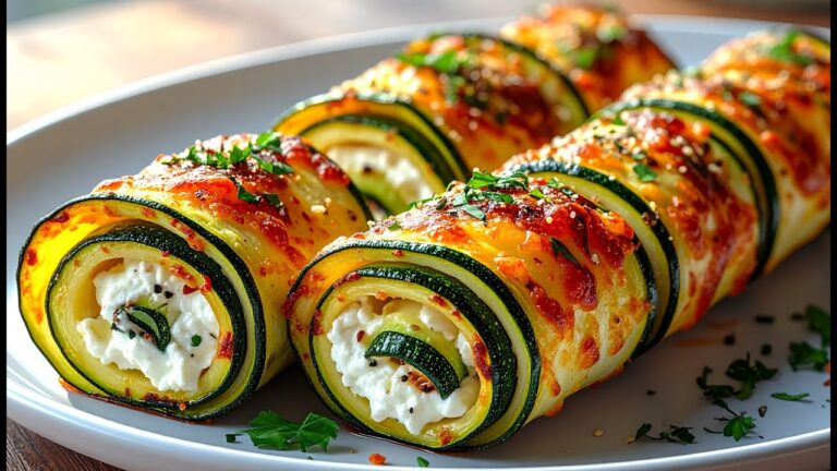 30 minutes pour un dîner d&rsquo;été irrésistible à la courgette ! Découvrez cette recette facile !