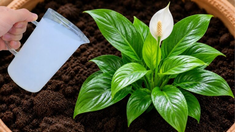 1 tasse par semaine : des fleurs épanouies toute l&rsquo;année, c&rsquo;est possible !