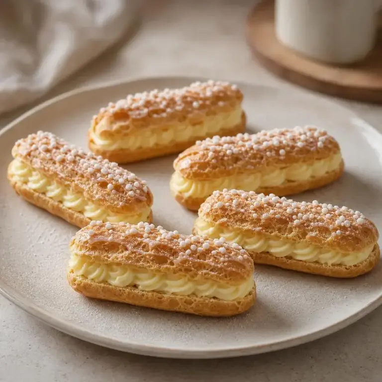 Comment réussir des éclairs au beurre vanillé comme un pro