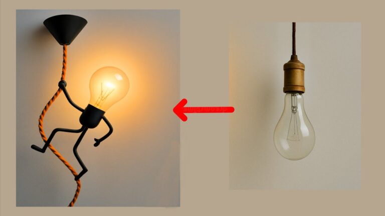 Transformez 1 ampoule ordinaire en lampe créative avec ces 5 outils faciles à utiliser !