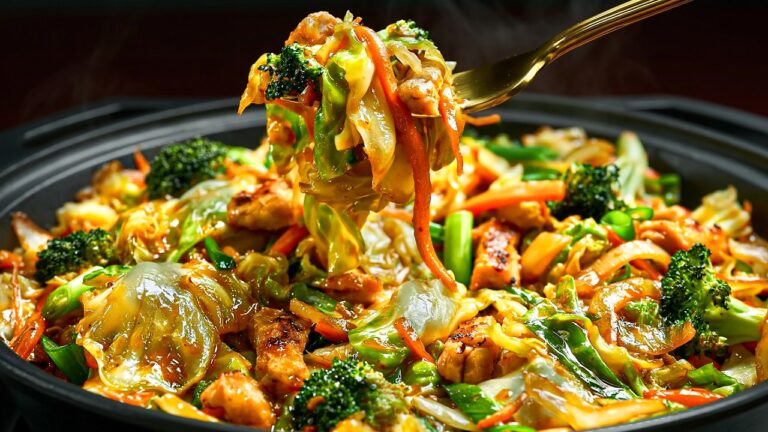 10 recettes savoureuses de poulet à la poêle avec brocoli et chou !