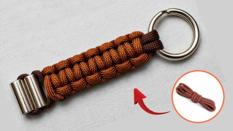 crée un porte-clé DIY en 3 étapes simples et rapides à réaliser !