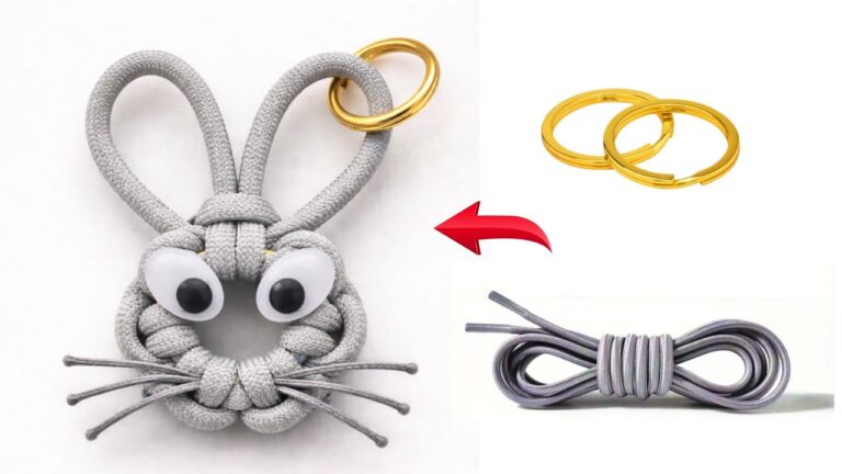 Créez un porte-clés en corde élégant : 5 étapes pour un visage de chat incroyable !