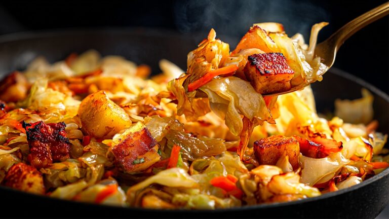 Recette express : 5 délicieuses dîners en une poêle avec pommes de terre et chou !
