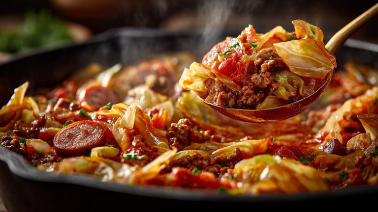5 raisons d&rsquo;essayer ce dîner de chou et bœuf haché rapide et savoureux !