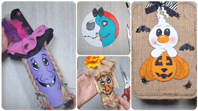 4 idées de bricolage faciles pour un Halloween mémorable et créatif !