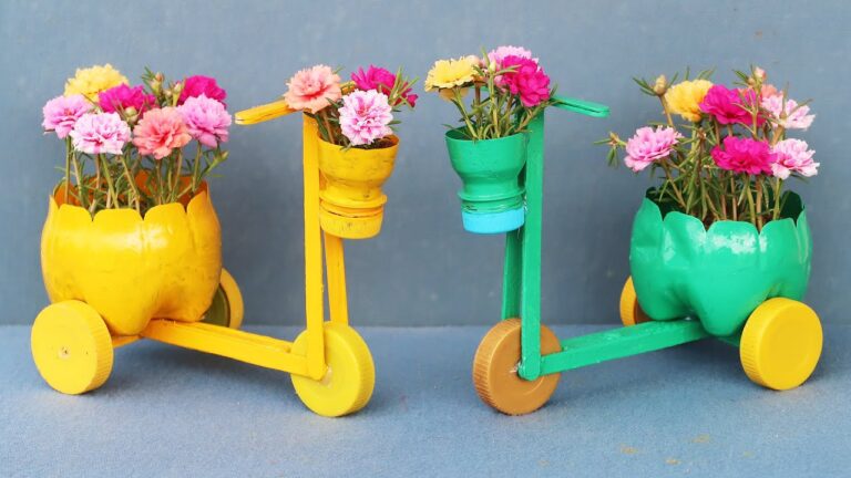 10 idées de pots de fleurs recyclés pour un jardin éclatant !