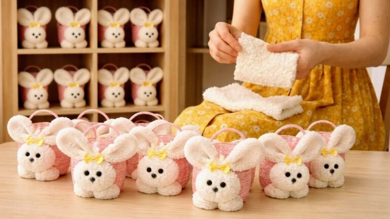 Créez 50 adorables lapins de Pâques en un jour et vendez-les facilement !
