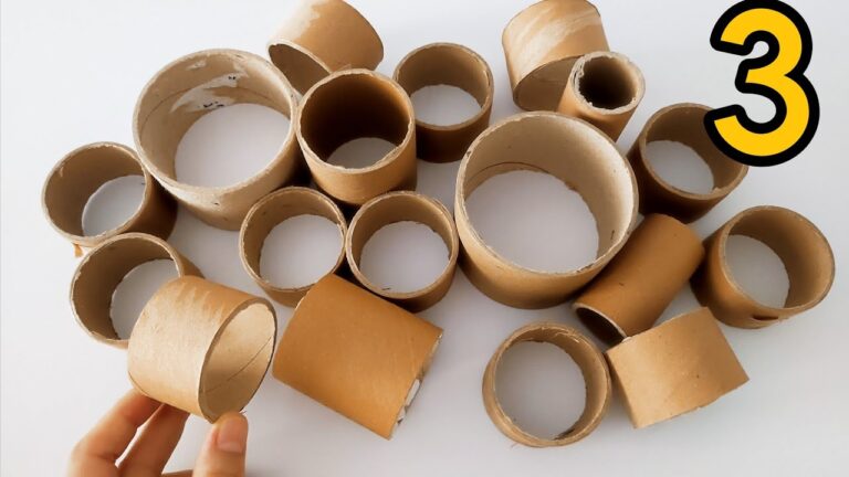 3 idées DIY avec des rouleaux de papier pour recycler et s&rsquo;amuser !