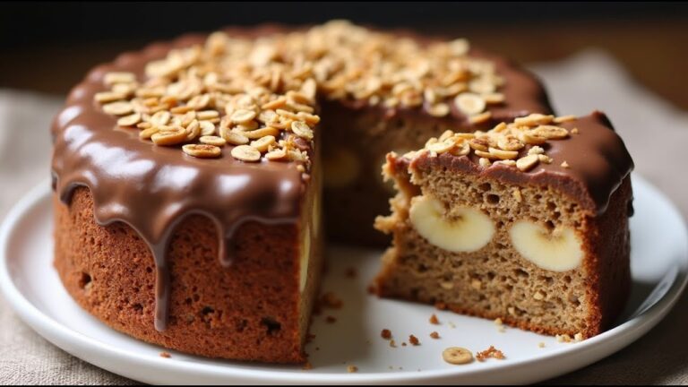 3 astuces pour un gâteau parfait aux flocons d&rsquo;avoine, bananes et pommes !