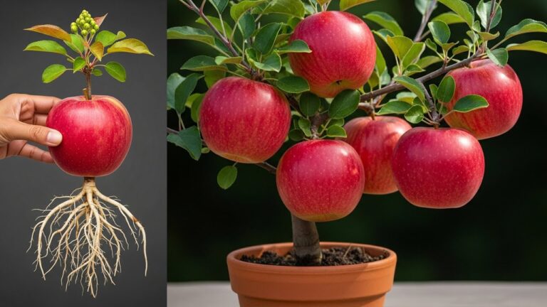 Découvrez 2 méthodes simples pour faire pousser des pommiers et récolter des fruits toute l&rsquo;année !