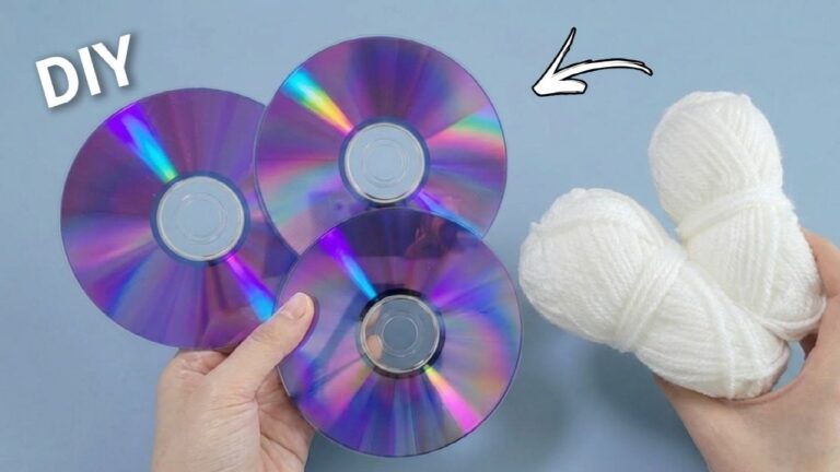 Transformez 5 vieux CD en objets déco originaux avec cette idée géniale !