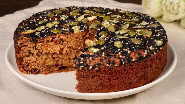 Préparez votre gâteau d&rsquo;avoine aux pommes en 15 minutes, sans farine ni sucre !