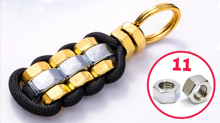 Créez un porte-clés en métal symétrique en 5 étapes faciles et élégantes