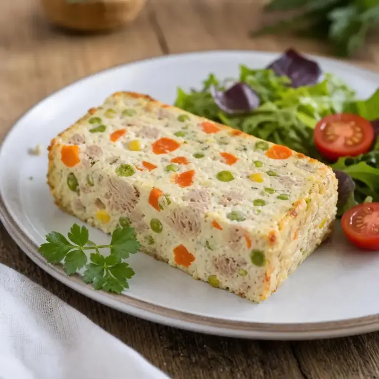 Terrine de thon aux légumes, œufs et fromage frais : la recette facile